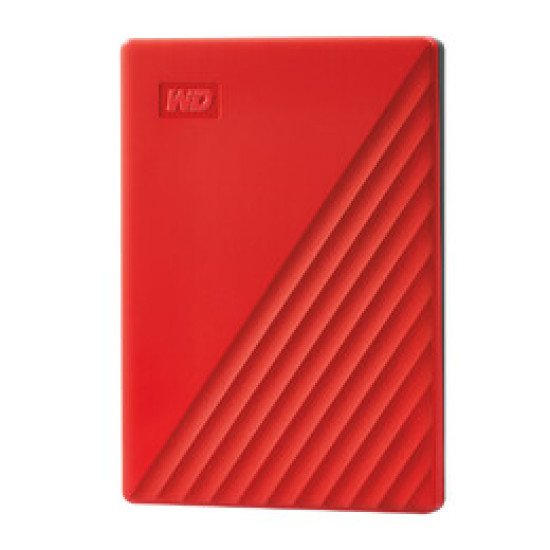 Western Digital My Passport disque dur externe 2000 Go Rouge