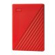 Western Digital My Passport disque dur externe 2000 Go Rouge