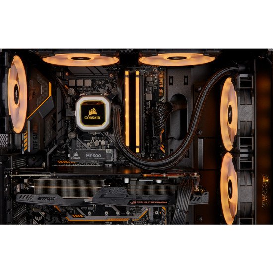 Corsair Vengeance CMW16GX4M2C3200C16-TUF module de mémoire 16 Go 2 x 8 Go DDR4 3200 MHz Corsair Vengeance CMW16GX4M2C3200C16-TUF module de mémoire 16 Go 2 x 8 Go DDR4 3200 MHz