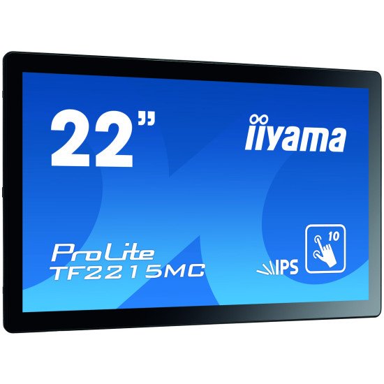 iiyama ProLite TF2215MC-B2 moniteur à écran tactile 21.5" 1920 x 1080 pixels Noir