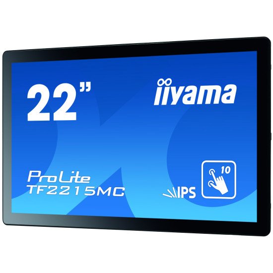 iiyama ProLite TF2215MC-B2 moniteur à écran tactile 21.5" 1920 x 1080 pixels Noir