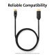 Kensington K33025WW câble vidéo et adaptateur 1,8 m DisplayPort HDMI Noir