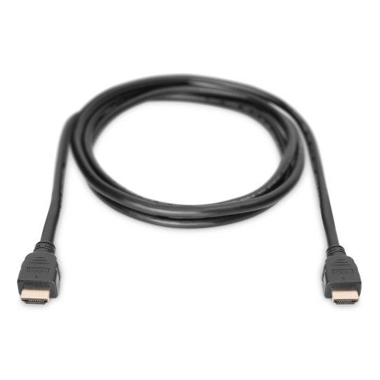 Digitus AK-330124-020-S câble HDMI 2 m HDMI Type A (Standard) Noir