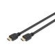 Digitus AK-330124-020-S câble HDMI 2 m HDMI Type A (Standard) Noir