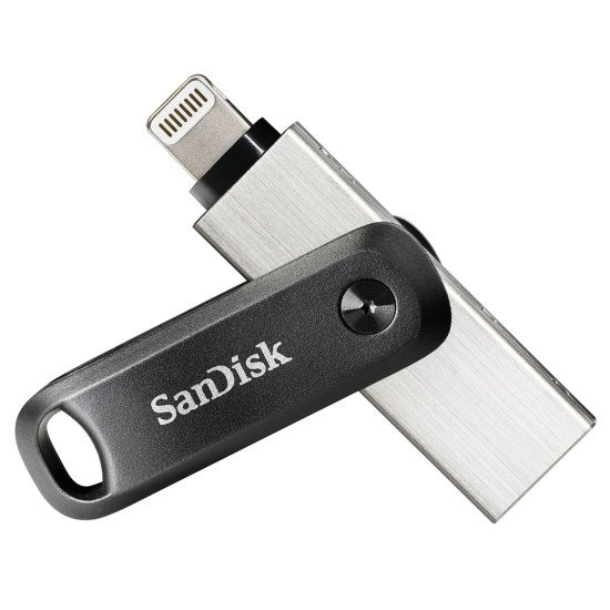 Sandisk SDIX60N-128G-GN6NE lecteur USB flash 128 Go 3.2 Gen 1 (3.1 Gen 1) Gris, Argent