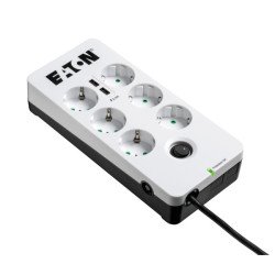 Eaton PB6UD protection surtension 6 sortie(s) CA 220 - 250 V Noir, Blanc 1,5 m
