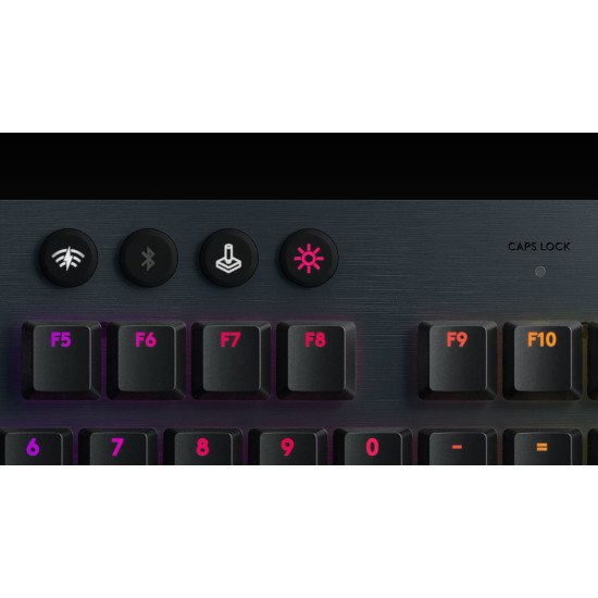 Logitech G G915 clavier RF Wireless + Bluetooth QWERTY US Noir 