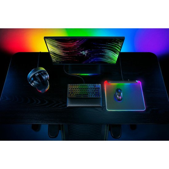 Razer Firefly V2 Pro Tapis de souris de jeu Noir Razer Firefly V2 Pro Tapis de souris de jeu Noir