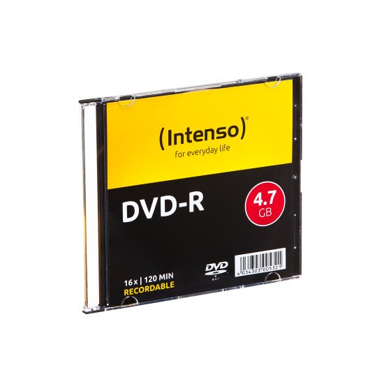Intenso DVD-R 4.7GB, 16x 4,7 Go 10 pièce(s)