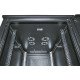 Intellinet Étagère fixe réglable 19", 1U, profondeur 750 mm, rails réglables de 750 à 950 mm, charge max. 20 kg, noire, garantie à vie