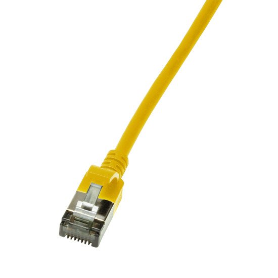 LogiLink CQ9037S câble de réseau Jaune 1 m Cat6a S/FTP (S-STP)