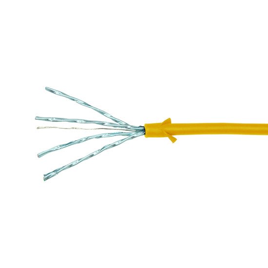 LogiLink CQ9037S câble de réseau Jaune 1 m Cat6a S/FTP (S-STP)