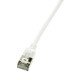 LogiLink CQ9021S câble de réseau Blanc 0,5 m Cat6a S/UTP (STP)