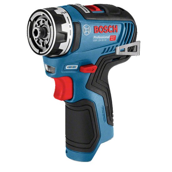 Bosch GSR 12V-35 FC 1750 tr/min Sans clé 590 g Noir, Bleu, Rouge