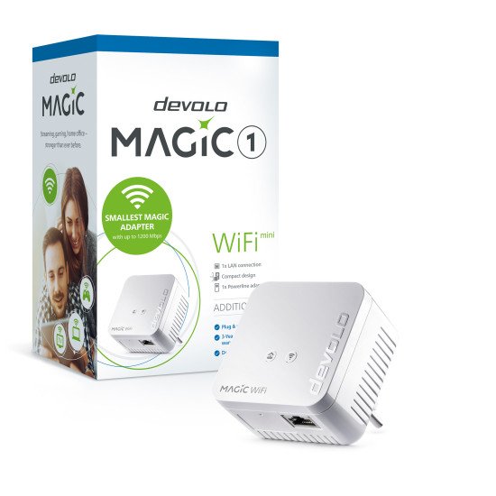 Devolo Magic 1 WiFi mini 1200 Mbit/s Ethernet/LAN Blanc 1 pièce(s)