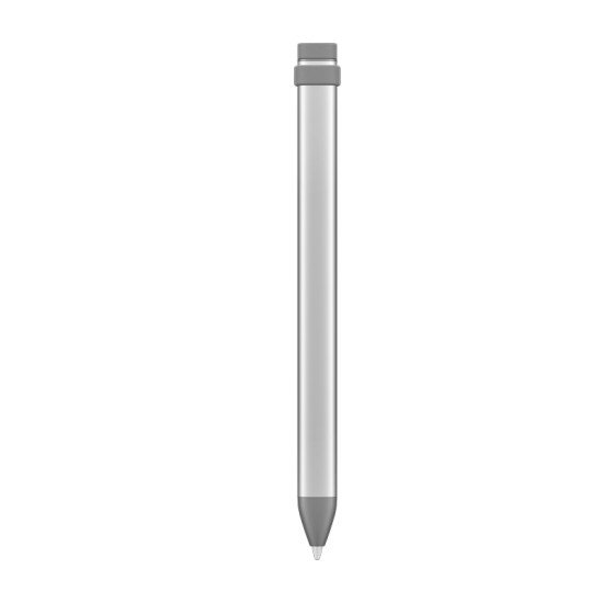 Logitech Crayon stylet 20 g Gris, Argent