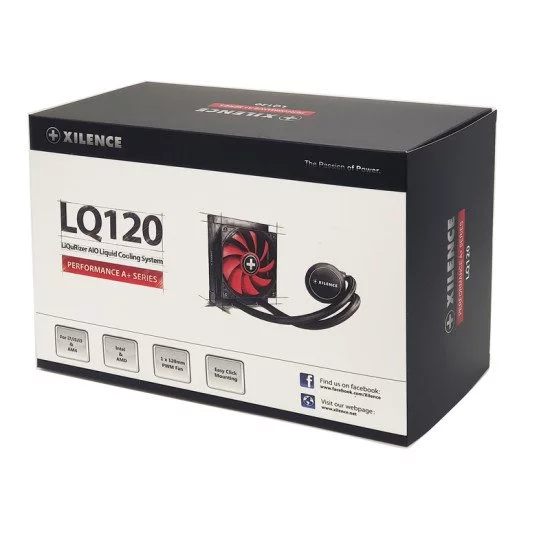 Xilence LQ120 ventilateur, refroidisseur et radiateur Processeur 12 cm Noir Xilence LQ120 ventilateur, refroidisseur et radiateur Processeur 12 cm Noir