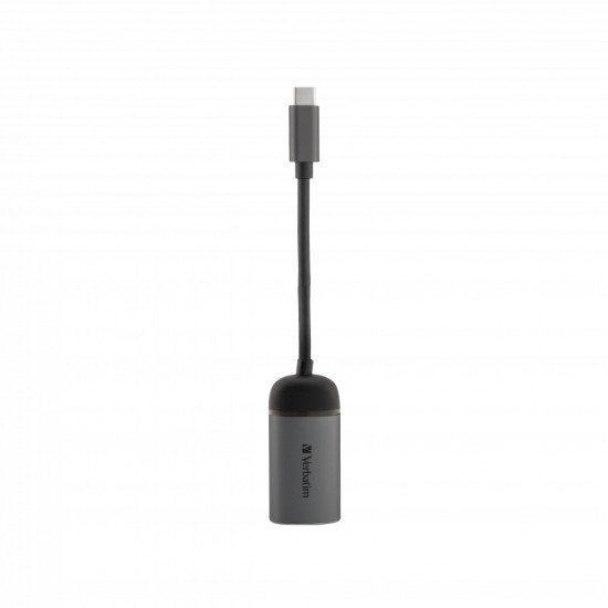 Verbatim 49146 hub & concentrateur USB 3.0 (3.1 Gen 1) Type-C 1000 Mbit/s Noir, Argent