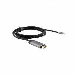 Verbatim 49144 câble vidéo et adaptateur 1,5 m USB C HDMI Noir, Argent Verbatim 49144 câble vidéo et adaptateur 1,5 m USB C HDMI Noir, Argent