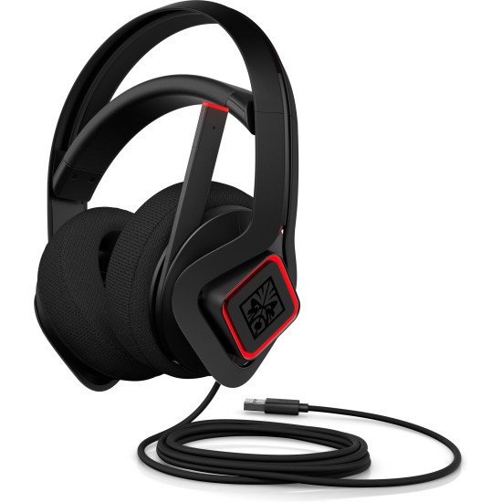 HP OMEN Mindframe Prime Casque Arceau USB Type-A Noir