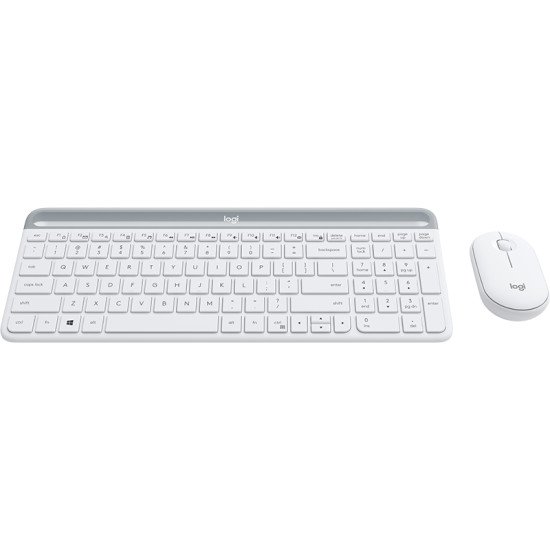 Logitech MK470 clavier RF sans fil QWERTY US International Blanc