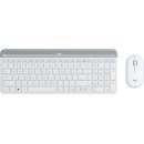 Logitech 920-009203 clavier Souris incluse Universel RF sans fil QWERTY Anglais britannique Blanc