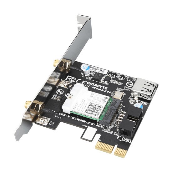 Gigabyte GC-WBAX200 carte réseau Interne WLAN / Bluetooth 2400 Mbit/s