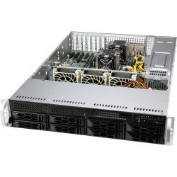 Supermicro CSE-LA25TQC-R609LP unité centrale Support Noir 600 W Supermicro CSE-LA25TQC-R609LP unité centrale Support Noir 600 W