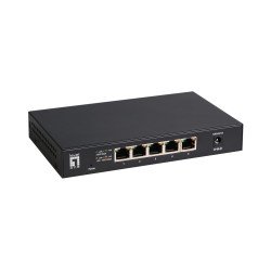 LevelOne GEU-0525 commutateur réseau Non-géré 2.5G Ethernet (100/1000/2500) Noir