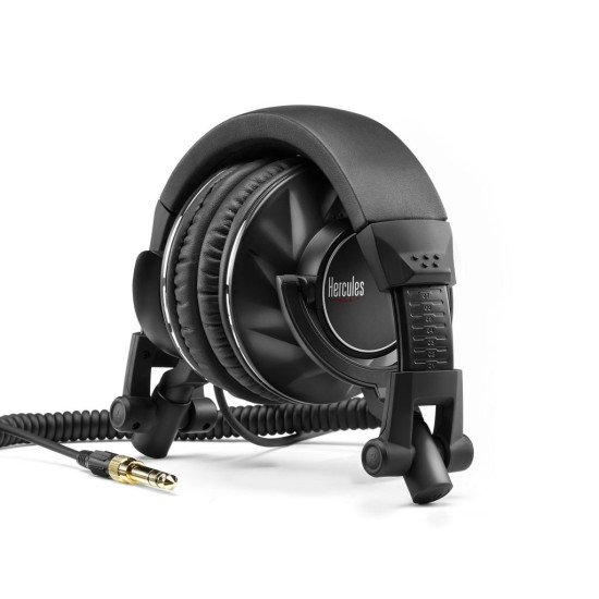 Hercules HDP DJ60 Écouteurs Arceau Connecteur de 3,5 mm Noir Hercules HDP DJ60 Écouteurs Arceau Connecteur de 3,5 mm Noir