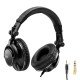 Hercules HDP DJ60 Écouteurs Arceau Connecteur de 3,5 mm Noir Hercules HDP DJ60 Écouteurs Arceau Connecteur de 3,5 mm Noir
