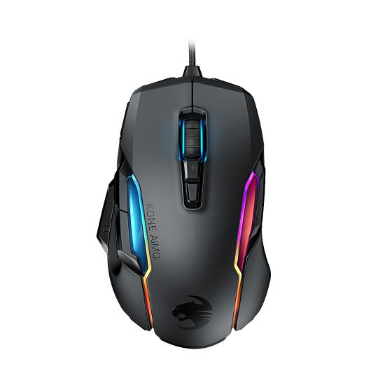 ROCCAT Kone AIMO Remastered souris Droitier USB Type-A Optique 16000 DPI ROCCAT Kone AIMO Remastered souris Droitier USB Type-A Optique 16000 DPI