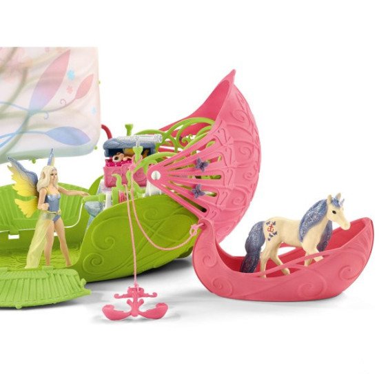 schleich Bateau fleuri magique de Sera