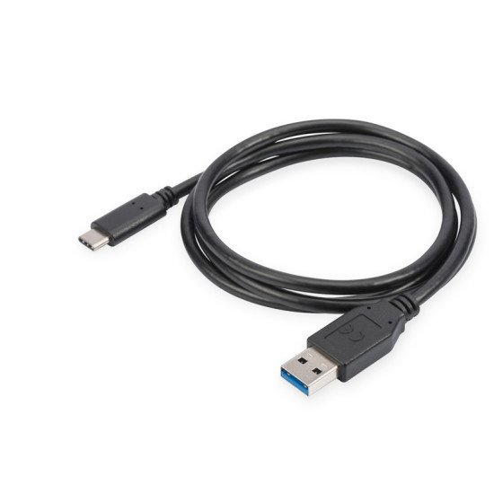 ASSMANN Electronic AK-880903-010-S câble USB 1 m 2.0 USB A USB C Noir