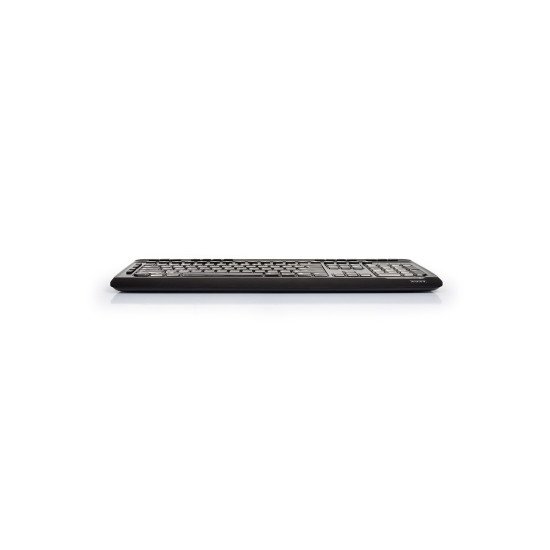 Port Designs 900901-US clavier Souris incluse Bureau RF sans fil QWERTY Anglais américain Noir