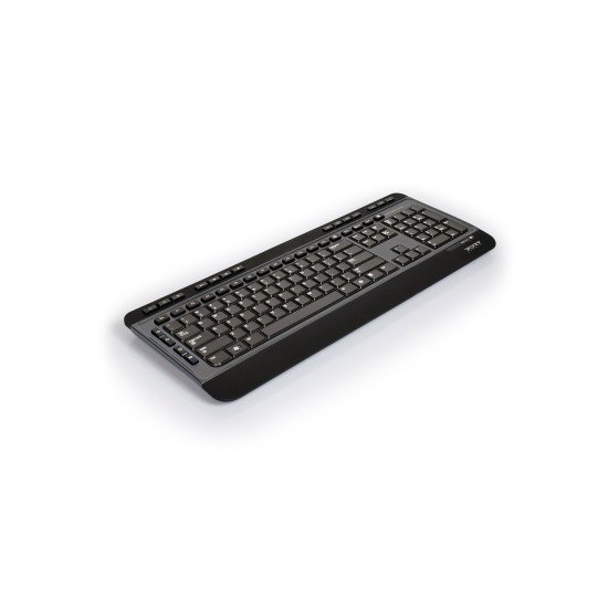 Port Designs 900901-US clavier Souris incluse Bureau RF sans fil QWERTY Anglais américain Noir