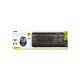 Port Designs 900901-US clavier Souris incluse Bureau RF sans fil QWERTY Anglais américain Noir