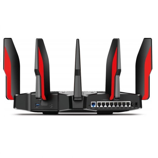 TP-LINK AX11000 routeur sans fil Tri-bande (2,4 GHz / 5 GHz / 5 GHz) Gigabit Ethernet Noir