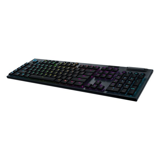 Logitech G915 clavier RF sans fil + Bluetooth QWERTZ Allemand Noir Logitech G915 clavier RF sans fil + Bluetooth QWERTZ Allemand Noir