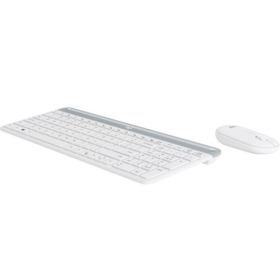 Logitech MK470 clavier RF sans fil QWERTZ Allemand Blanc
