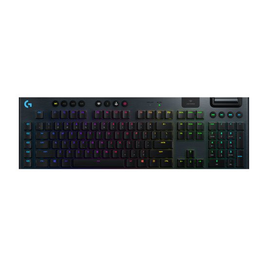 Logitech G915 clavier RF sans fil + Bluetooth QWERTZ Allemand Noir