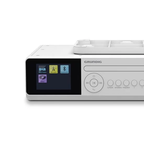 Grundig DKR 2000 BT Chantier Numérique Blanc Grundig DKR 2000 BT Chantier Numérique Blanc