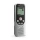 Philips DVT1250 dictaphone Mémoire interne + carte mémoire Noir, Gris