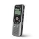 Philips DVT1250 dictaphone Mémoire interne + carte mémoire Noir, Gris