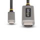 StarTech.com Câble Adaptateur USB-C vers HDMI de 1m, 8K 60Hz/4K 144Hz, HDR10 - Cordon USB Type-C vers HDMI 2.1 - Compatible USB-C DP Alt Mode/USB4/Thunderbolt 3/4 - Câble de Conversion Vidéo pour PC Portable