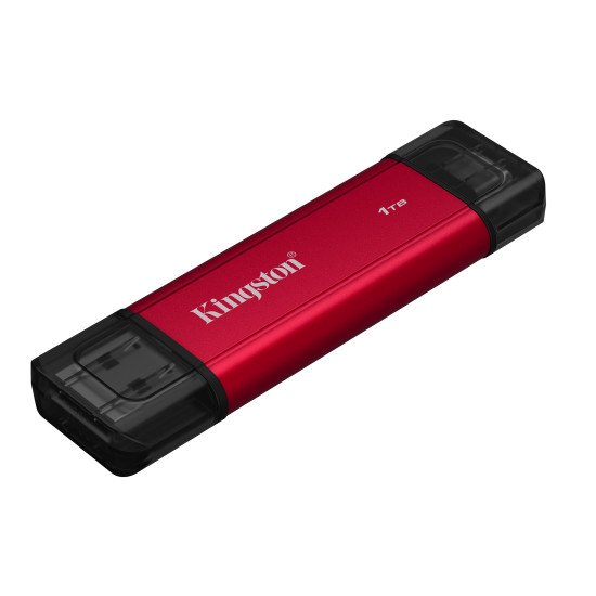 Kingston Technology 1TB Dual USB-A/C Portable SSD, Up to 1050MB/s USB 3.2 Gen 2