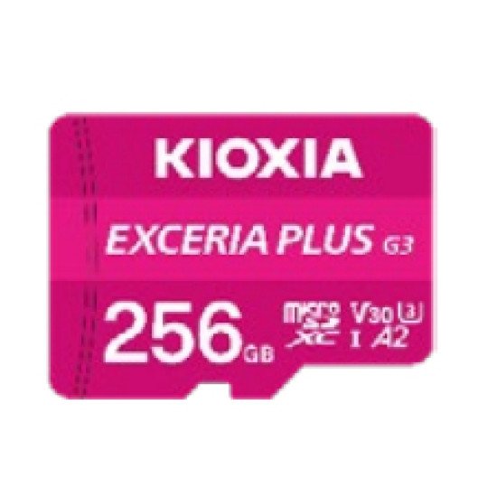 Kioxia EXCERIA PLUS G3 256 Go MicroSDXC UHS-I Classe 10