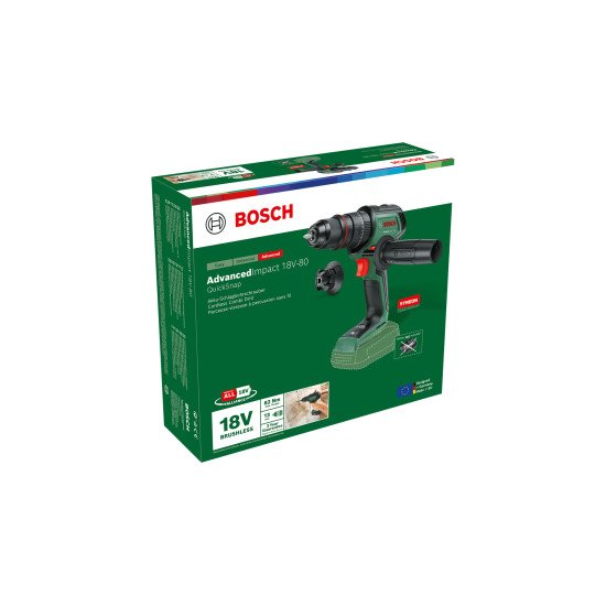 Bosch AdvancedImpact 18V-80 QuickSnap -Akku-Schlagbohrmaschine
