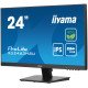 iiyama ProLite XU2463HSU-B1 écran PC 60,5 cm (23.8") 1920 x 1080 pixels Full HD LED Noir iiyama ProLite XU2463HSU-B1 écran PC 60,5 cm (23.8") 1920 x 1080 pixels Full HD LED Noir