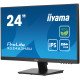 iiyama ProLite XU2463HSU-B1 écran PC 60,5 cm (23.8") 1920 x 1080 pixels Full HD LED Noir